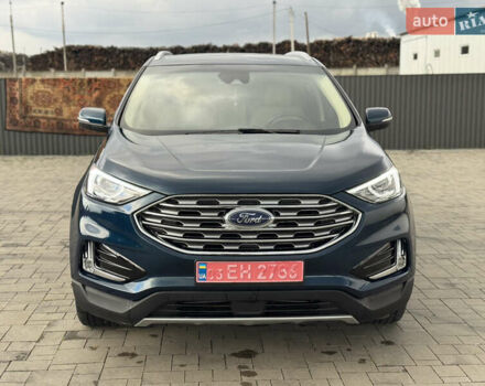 Синий Форд Эдж, объемом двигателя 2 л и пробегом 97 тыс. км за 17300 $, фото 7 на Automoto.ua