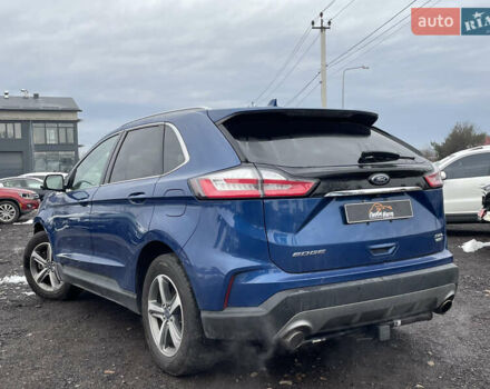 Синий Форд Эдж, объемом двигателя 2 л и пробегом 116 тыс. км за 14500 $, фото 4 на Automoto.ua