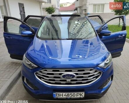 Синий Форд Эдж, объемом двигателя 2 л и пробегом 63 тыс. км за 24000 $, фото 10 на Automoto.ua