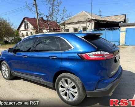 Синий Форд Эдж, объемом двигателя 2 л и пробегом 49 тыс. км за 19300 $, фото 7 на Automoto.ua