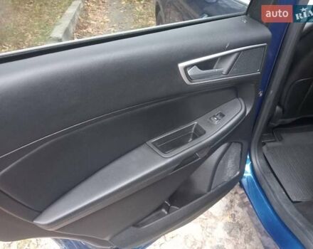 Синий Форд Эдж, объемом двигателя 2 л и пробегом 62 тыс. км за 18700 $, фото 8 на Automoto.ua
