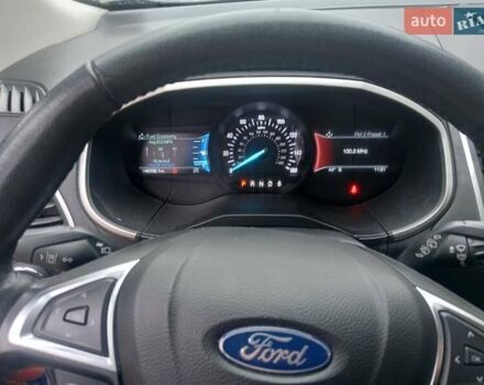 Синий Форд Эдж, объемом двигателя 2 л и пробегом 62 тыс. км за 18700 $, фото 16 на Automoto.ua