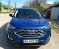 Синий Форд Эдж, объемом двигателя 2 л и пробегом 49 тыс. км за 19300 $, фото 1 на Automoto.ua