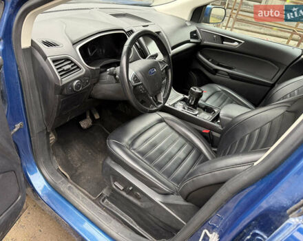 Синий Форд Эдж, объемом двигателя 2 л и пробегом 104 тыс. км за 17900 $, фото 7 на Automoto.ua