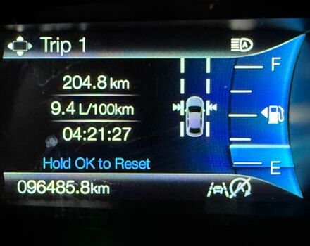 Синий Форд Эдж, объемом двигателя 2 л и пробегом 104 тыс. км за 15700 $, фото 5 на Automoto.ua