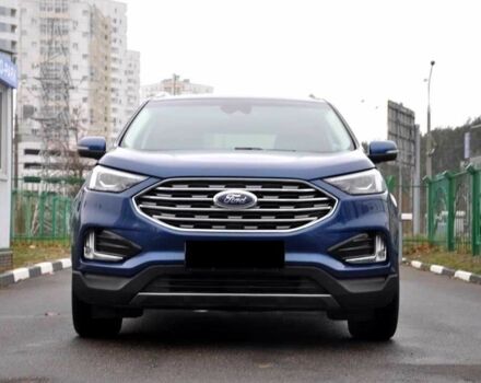 Синий Форд Эдж, объемом двигателя 2 л и пробегом 64 тыс. км за 15500 $, фото 8 на Automoto.ua