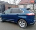 Синий Форд Эдж, объемом двигателя 2 л и пробегом 62 тыс. км за 18700 $, фото 1 на Automoto.ua
