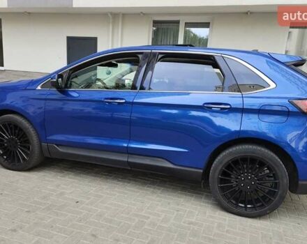 Синий Форд Эдж, объемом двигателя 2 л и пробегом 63 тыс. км за 24000 $, фото 8 на Automoto.ua