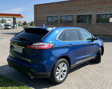 Синий Форд Эдж, объемом двигателя 2 л и пробегом 51 тыс. км за 23500 $, фото 27 на Automoto.ua