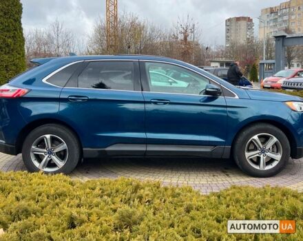 Синий Форд Эдж, объемом двигателя 2 л и пробегом 104 тыс. км за 22999 $, фото 7 на Automoto.ua