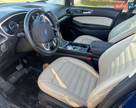 Синий Форд Эдж, объемом двигателя 2 л и пробегом 130 тыс. км за 17700 $, фото 9 на Automoto.ua