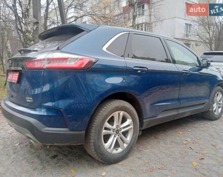 Синий Форд Эдж, объемом двигателя 2 л и пробегом 62 тыс. км за 18700 $, фото 14 на Automoto.ua