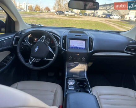 Синий Форд Эдж, объемом двигателя 2 л и пробегом 130 тыс. км за 17700 $, фото 12 на Automoto.ua