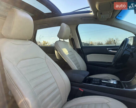 Синий Форд Эдж, объемом двигателя 2 л и пробегом 130 тыс. км за 17700 $, фото 8 на Automoto.ua