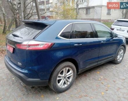 Синий Форд Эдж, объемом двигателя 2 л и пробегом 62 тыс. км за 18700 $, фото 12 на Automoto.ua