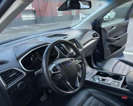 Синий Форд Эдж, объемом двигателя 2 л и пробегом 104 тыс. км за 15700 $, фото 9 на Automoto.ua