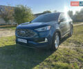 Синий Форд Эдж, объемом двигателя 2 л и пробегом 130 тыс. км за 17700 $, фото 1 на Automoto.ua