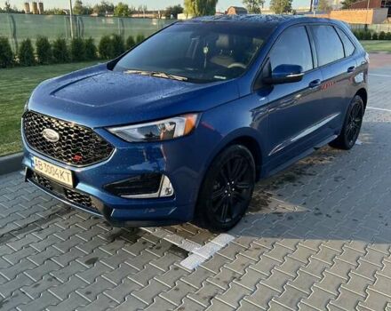 Синий Форд Эдж, объемом двигателя 2 л и пробегом 60 тыс. км за 25000 $, фото 2 на Automoto.ua