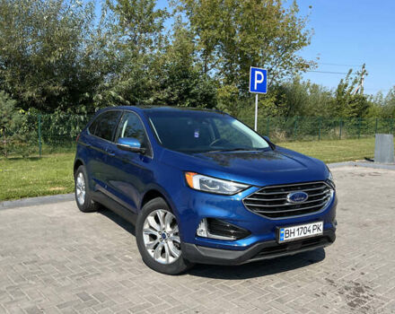 Синий Форд Эдж, объемом двигателя 2 л и пробегом 51 тыс. км за 23500 $, фото 24 на Automoto.ua