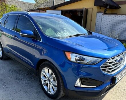 Синий Форд Эдж, объемом двигателя 2 л и пробегом 49 тыс. км за 19300 $, фото 4 на Automoto.ua