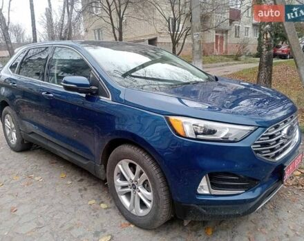 Синий Форд Эдж, объемом двигателя 2 л и пробегом 62 тыс. км за 18700 $, фото 11 на Automoto.ua