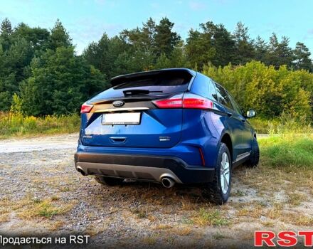 Синий Форд Эдж, объемом двигателя 2 л и пробегом 97 тыс. км за 17900 $, фото 4 на Automoto.ua