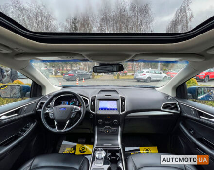 Синий Форд Эдж, объемом двигателя 2 л и пробегом 104 тыс. км за 22999 $, фото 14 на Automoto.ua