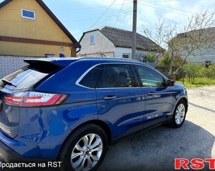 Синий Форд Эдж, объемом двигателя 2 л и пробегом 49 тыс. км за 19300 $, фото 5 на Automoto.ua