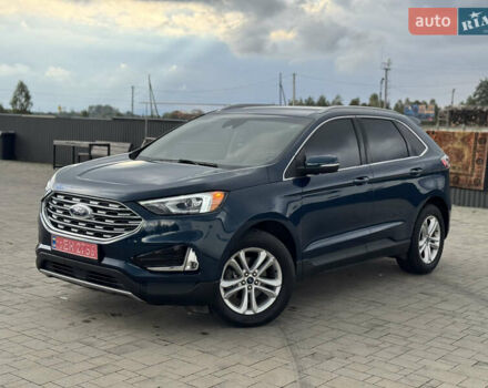 Синий Форд Эдж, объемом двигателя 2 л и пробегом 97 тыс. км за 17300 $, фото 6 на Automoto.ua