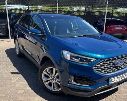 Синій Форд Едж, об'ємом двигуна 2 л та пробігом 87 тис. км за 21999 $, фото 2 на Automoto.ua
