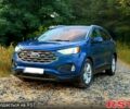 Синий Форд Эдж, объемом двигателя 2 л и пробегом 97 тыс. км за 17900 $, фото 1 на Automoto.ua