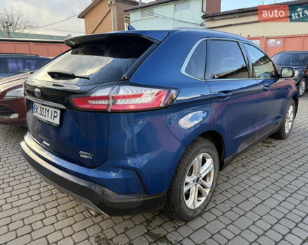 Синий Форд Эдж, объемом двигателя 2 л и пробегом 104 тыс. км за 17900 $, фото 4 на Automoto.ua