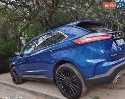 Синій Форд Едж, об'ємом двигуна 2 л та пробігом 65 тис. км за 21000 $, фото 4 на Automoto.ua