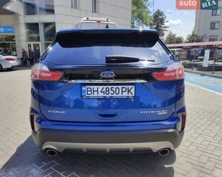 Синий Форд Эдж, объемом двигателя 2 л и пробегом 63 тыс. км за 24000 $, фото 11 на Automoto.ua