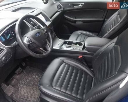 Синий Форд Эдж, объемом двигателя 2 л и пробегом 62 тыс. км за 18700 $, фото 17 на Automoto.ua