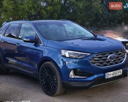 Синий Форд Эдж, объемом двигателя 2 л и пробегом 63 тыс. км за 24000 $, фото 5 на Automoto.ua