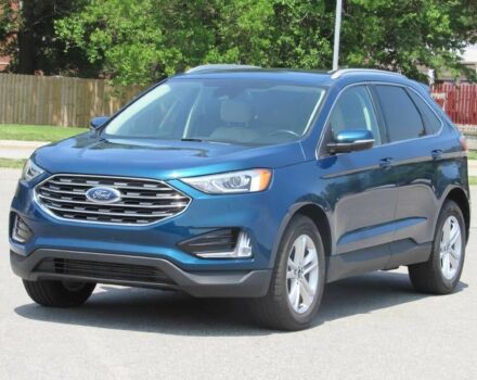 Синій Форд Едж, об'ємом двигуна 2 л та пробігом 32 тис. км за 14900 $, фото 1 на Automoto.ua