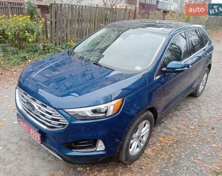 Синий Форд Эдж, объемом двигателя 2 л и пробегом 62 тыс. км за 18700 $, фото 10 на Automoto.ua