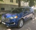 Синий Форд Эдж, объемом двигателя 2 л и пробегом 54 тыс. км за 23800 $, фото 1 на Automoto.ua