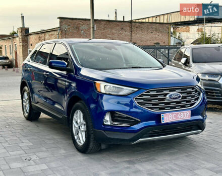 Синий Форд Эдж, объемом двигателя 2 л и пробегом 38 тыс. км за 18888 $, фото 3 на Automoto.ua