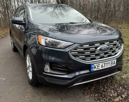 Синій Форд Едж, об'ємом двигуна 2 л та пробігом 72 тис. км за 21800 $, фото 1 на Automoto.ua