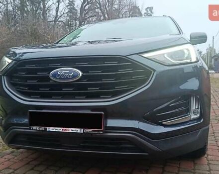 Синий Форд Эдж, объемом двигателя 2 л и пробегом 51 тыс. км за 21222 $, фото 7 на Automoto.ua