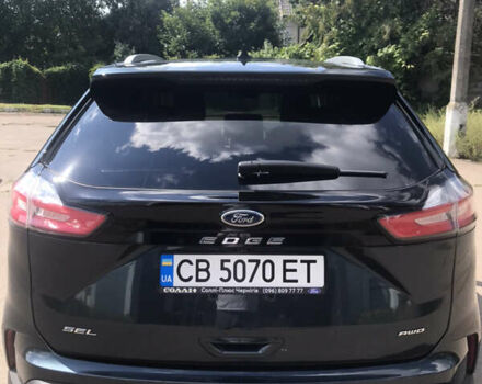 Синій Форд Едж, об'ємом двигуна 2 л та пробігом 37 тис. км за 25000 $, фото 1 на Automoto.ua