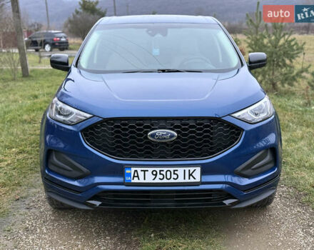 Синий Форд Эдж, объемом двигателя 2 л и пробегом 26 тыс. км за 17900 $, фото 2 на Automoto.ua