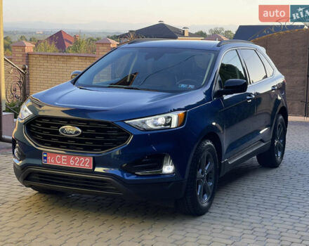 Синий Форд Эдж, объемом двигателя 2 л и пробегом 14 тыс. км за 20900 $, фото 2 на Automoto.ua