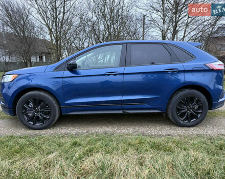 Синий Форд Эдж, объемом двигателя 2 л и пробегом 26 тыс. км за 17900 $, фото 4 на Automoto.ua