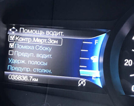 Синій Форд Едж, об'ємом двигуна 2 л та пробігом 37 тис. км за 25000 $, фото 28 на Automoto.ua