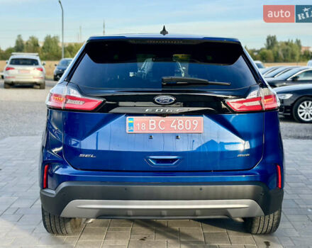 Синій Форд Едж, об'ємом двигуна 2 л та пробігом 38 тис. км за 19999 $, фото 5 на Automoto.ua