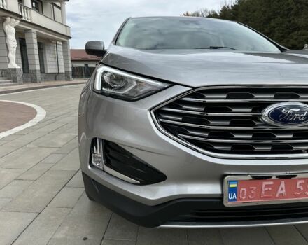 Синий Форд Эдж, объемом двигателя 2 л и пробегом 96 тыс. км за 21000 $, фото 4 на Automoto.ua