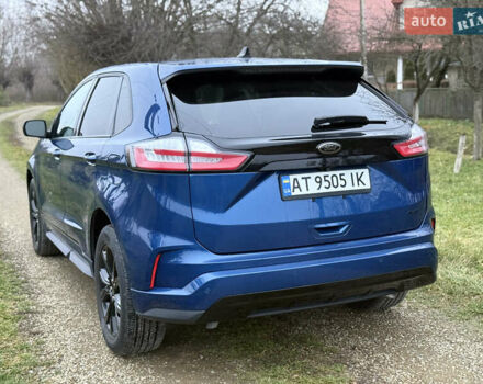 Синий Форд Эдж, объемом двигателя 2 л и пробегом 26 тыс. км за 17900 $, фото 5 на Automoto.ua